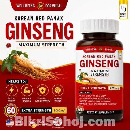Korean Red Panax Ginseng